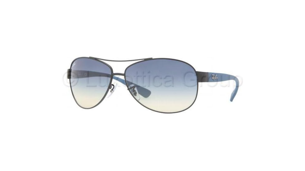 Ray-Ban Sunglasses RB3386 006/79-6313 - Matte Black Blu Gradient