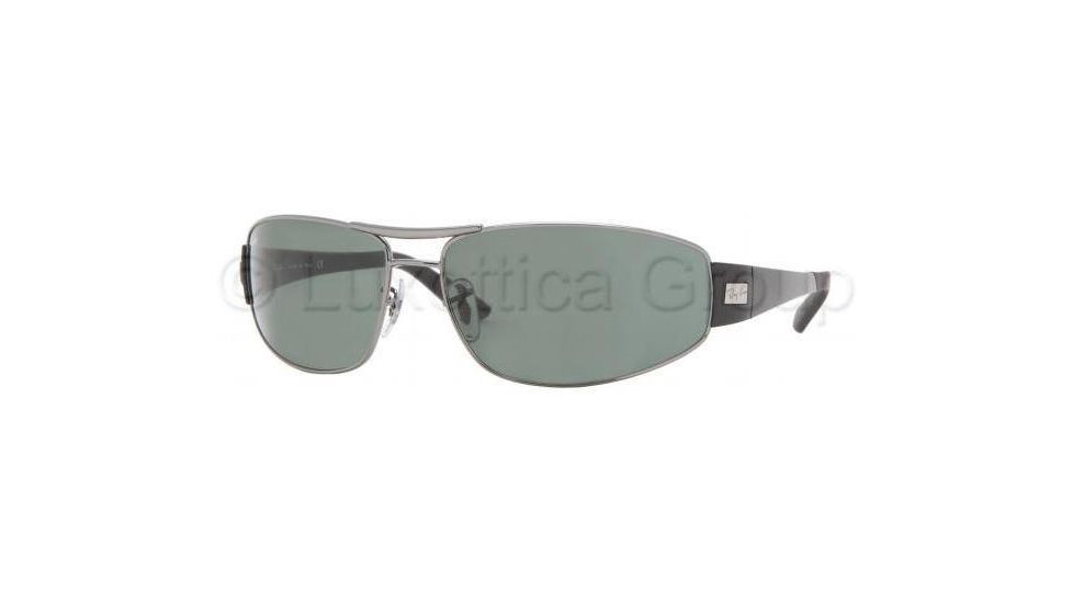 Ray-Ban RB3395 Sunglasses with No-Line Progressive Rx Prescription Lenses RB3395-004-71-6215 - Lens Diameter: 62 mm, Frame Color: Gunmetal