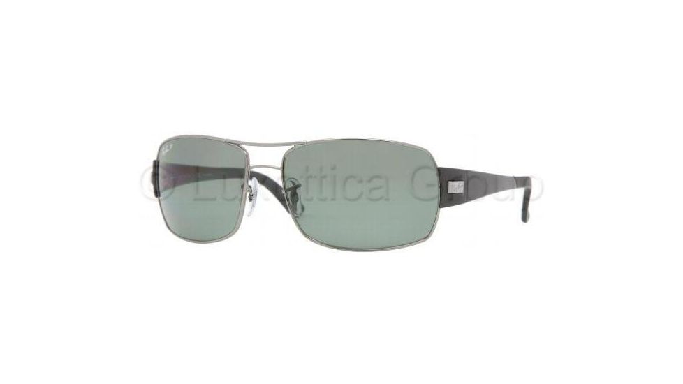 Ray-Ban Bifocal Sunglasses RB3426 with Lined Bi-Focal Rx Prescription Lenses RB3426-004-9A-6116 - Lens Diameter: 61 mm, Frame Color: Gunmetal