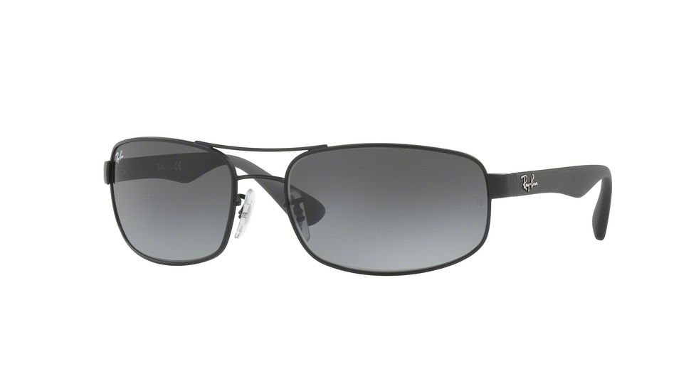 Ray-Ban Bifocal Sunglasses, 61mm, Matte Black, RB3445-006-11-61-BI