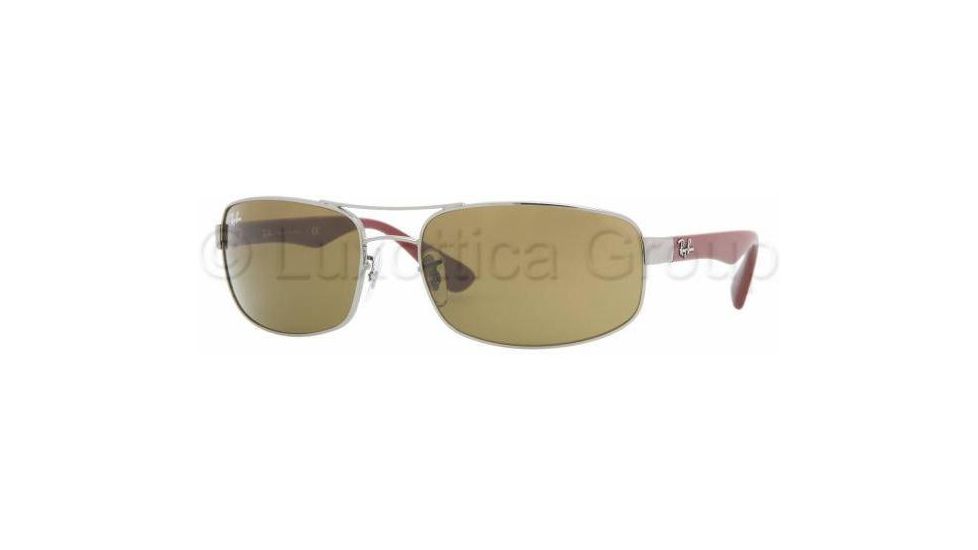 Ray-Ban Bifocal Sunglasses RB3445 with Lined Bi-Focal Rx Prescription Lenses RB3445-106-6117 - Lens Diameter: 61 mm, Frame Color: Gunmetal