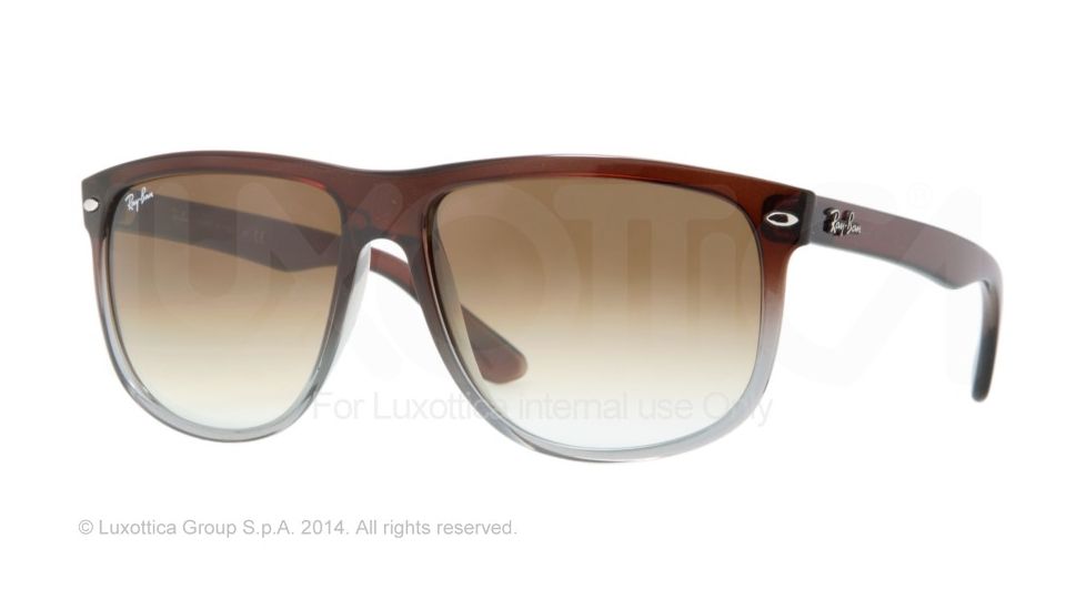Ray-Ban Sunglasses RB4147 824/51-60 - Brown Gradient On Gray Transp. Frame, Crystal Brown Gradient Lenses