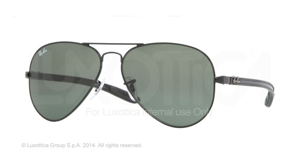 Ray-Ban RB8307 Progressive Prescription Sunglasses RB8307-002-58 - Lens Diameter 58 mm, Frame Color Black