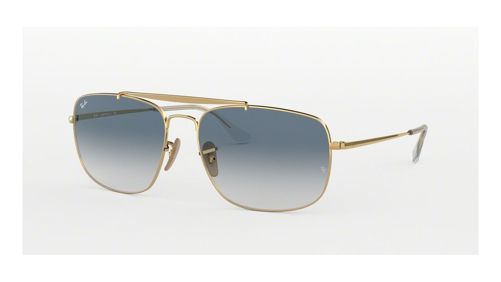 Ray-Ban THE COLONEL RB3560 Prescription Sunglasses RB3560-001-3F-61 - Lens Diameter 61 mm, Frame Color Gold