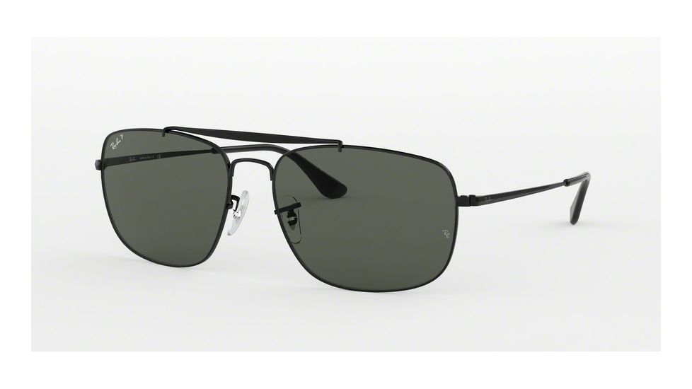 Ray-Ban THE COLONEL RB3560 Prescription Sunglasses RB3560-002-58-61 - Lens Diameter 61 mm, Frame Color Black