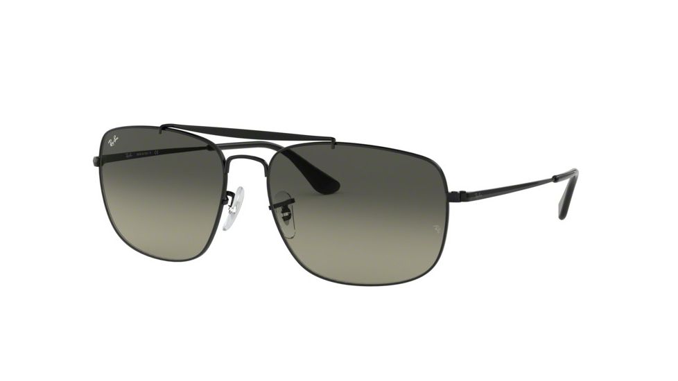 Ray-Ban THE COLONEL RB3560 Prescription Sunglasses, 61mm, Black, RB3560-002-71-61-SV