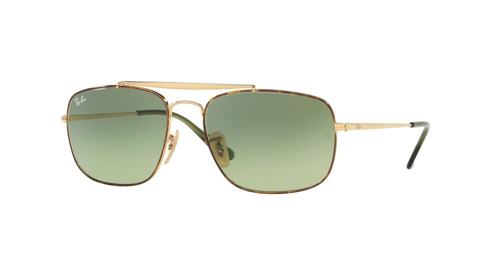 Ray-Ban THE COLONEL RB3560 Prescription Sunglasses RB3560-91034M-61 - Lens Diameter 61 mm, Frame Color Havana