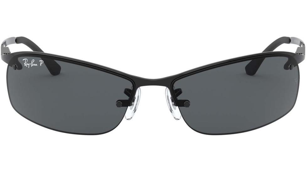 Ray-Ban Top Bar Sunglasses RB3183 002/81-63 - Black Frame, Polar Grey Lenses