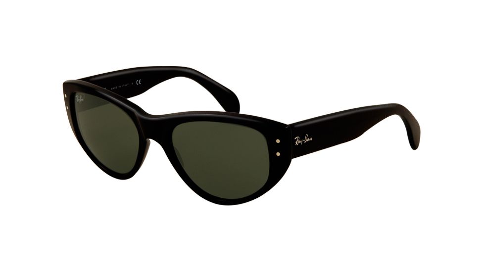 Ray-Ban VAGABOND RB4152 Progressive Prescription Sunglasses RB4152-601-5317 - Lens Diameter: 53 mm, Frame Color: Black