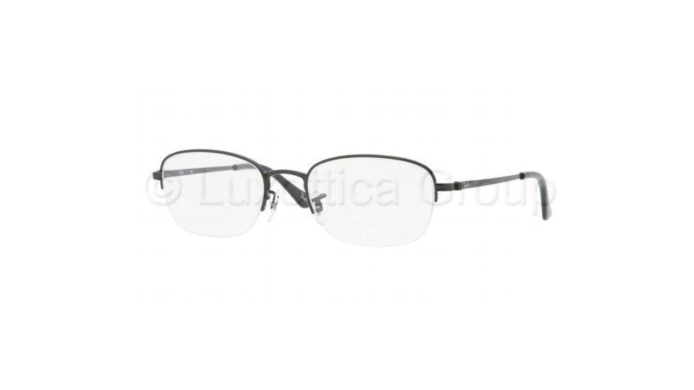 Ray-Ban RX6206 Single Vision Prescription Eyewear 2509-5019 - Black 