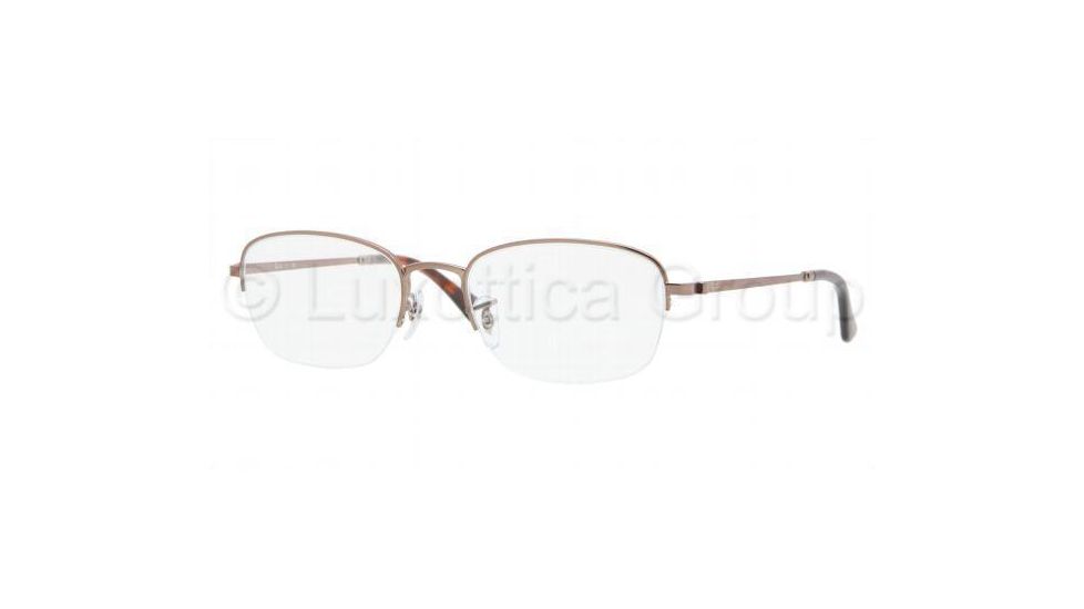 Ray-Ban RX6206 Single Vision Prescription Eyewear 2531-5019 - Light Brown 