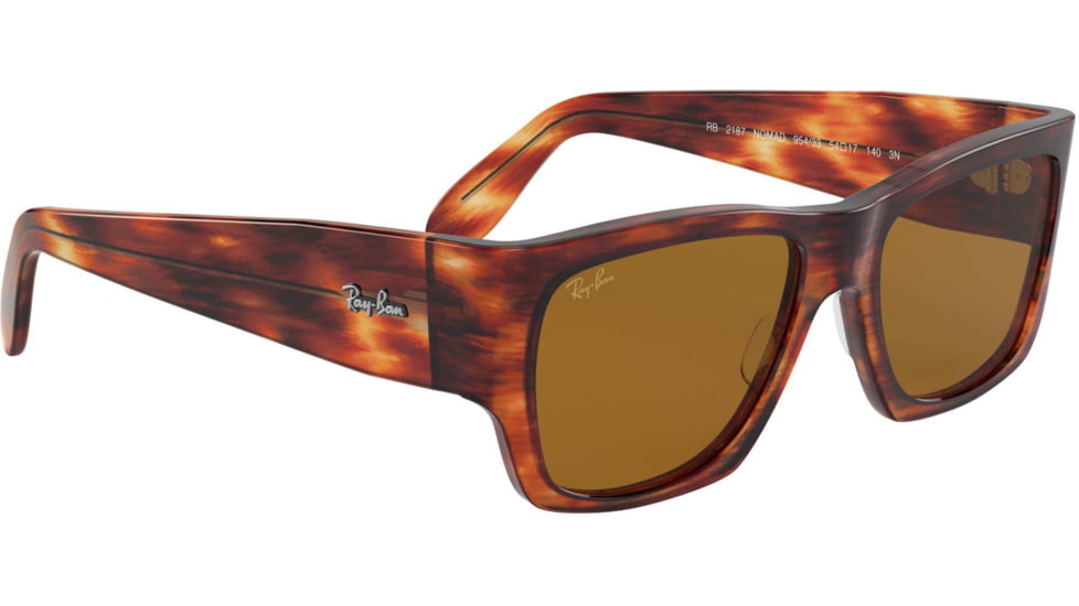 Ray-Ban WAYFARER NOMAD RB2187 Sunglasses 954/33-54 - , B-15 Brown Lenses