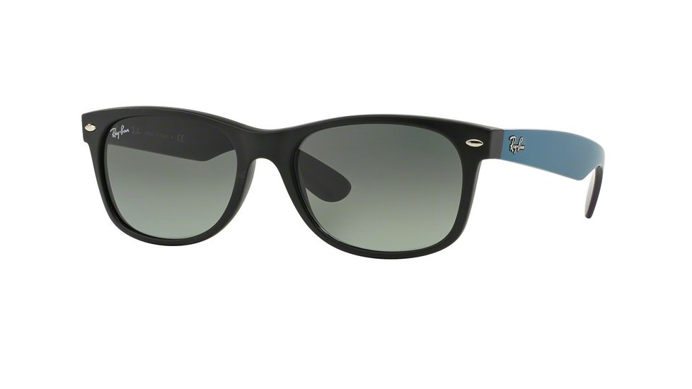 Ray-Ban Wayfarer RB2132 Sunglasses 618371-52 - Matte Black Frame, Grey Gradient Dark Grey Lenses
