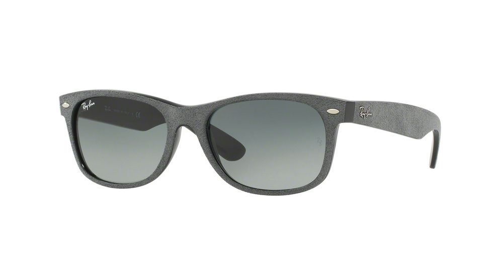 Ray-Ban Wayfarer RB2132 Sunglasses 624171-52 - Black/top Grey Alcantara Frame, Grey Gradient Lenses