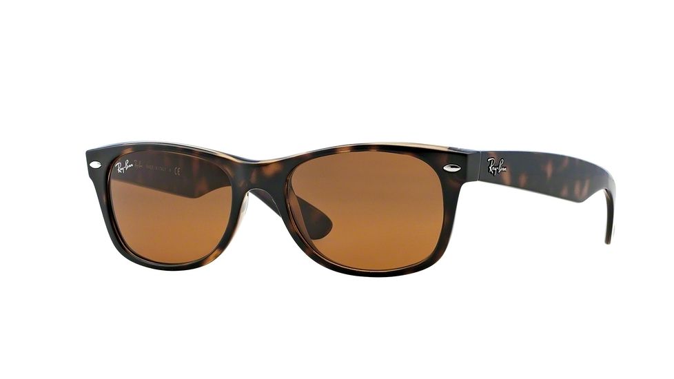Ray-Ban Wayfarer RB2132 Sunglasses 710-58 - Light Havana Frame, Crystal Brown Lenses