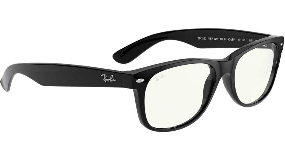 Ray-Ban Wayfarer RB2132 Sunglasses 901/BF-52 - , Clear blue Lenses