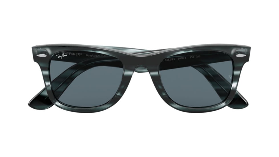 Ray-Ban WAYFARER RB4340 Sunglasses 6432R5-50 - , Blue Lenses