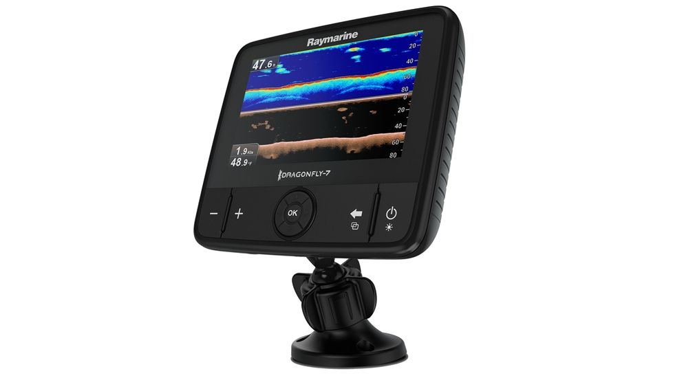 Raymarine 7 Pro Chirp Sonar, Downvision, GPS, Black, 7in E70320-NAG