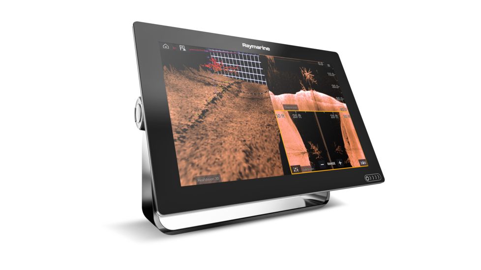 Raymarine Axiom 12in Touch Screen Multifunction Navigation Display w/ iIntegrated RealVision 3D, 600W Sonar w/ NAG Chart, E70369-00-NAG