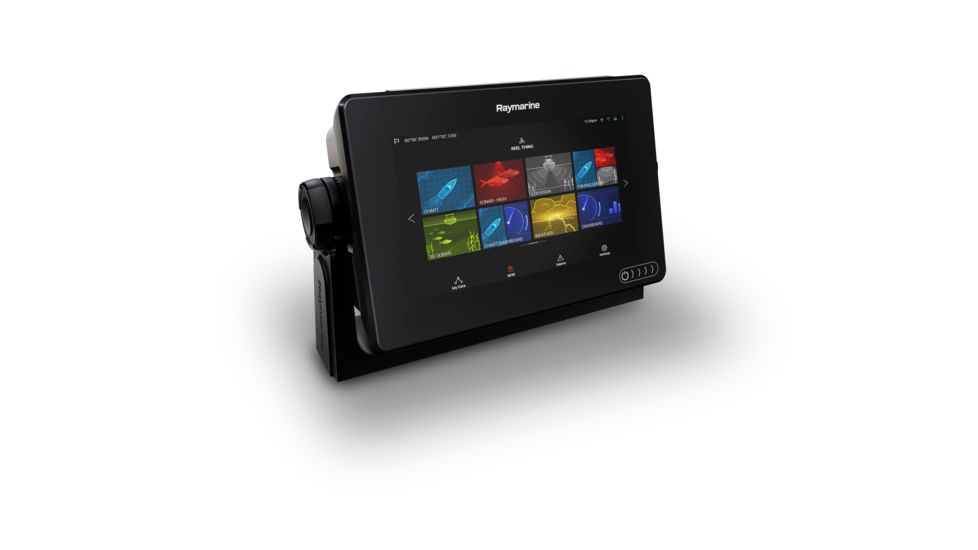 Raymarine Axiom 7in Touch Screen Multifunction Navigation Display w/ Integrated RealVision 3D, 600W Sonar w/ LNC Charts, E70365-00-LNC