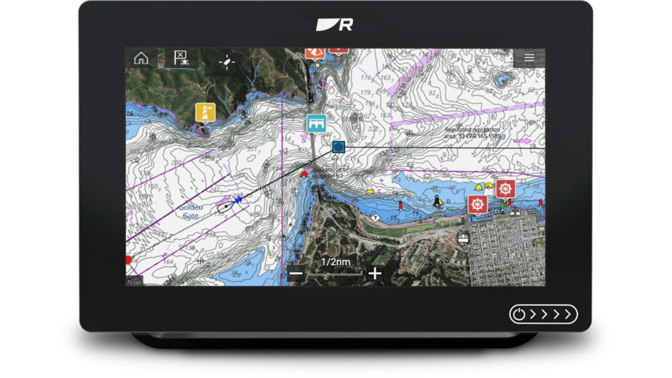 Raymarine AXIOM+ 9 RV Chartplotter, Multifunction 9in Display w/ RealVision 3D and 600W Sonar, E70637