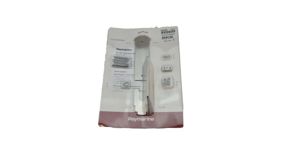 Raymarine Jack Plate Mount For RV100 RealVision 3D Transom Mount Transducer, A80480