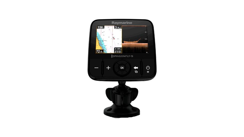 Raymarine Plotter, Dragonfly-5M w/ C-Map US, New Condition RAY-E70295-US