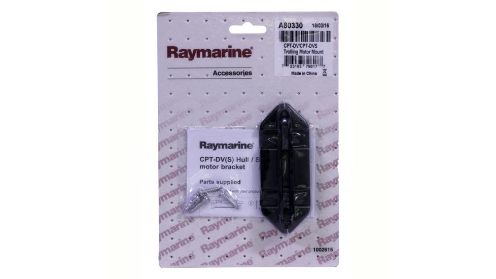 Raymarine TrolliNG Motor Bracket For CPT-Dvs Transducer, Black, Standard, A80330