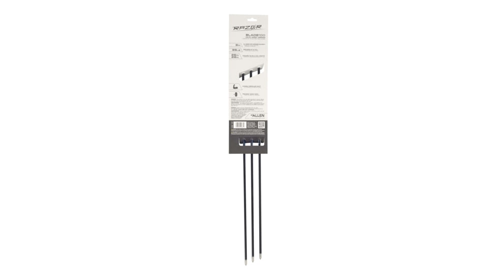 Allen Blade100 26-Inch Youth Arrow, 3 Pack, Black, 93226