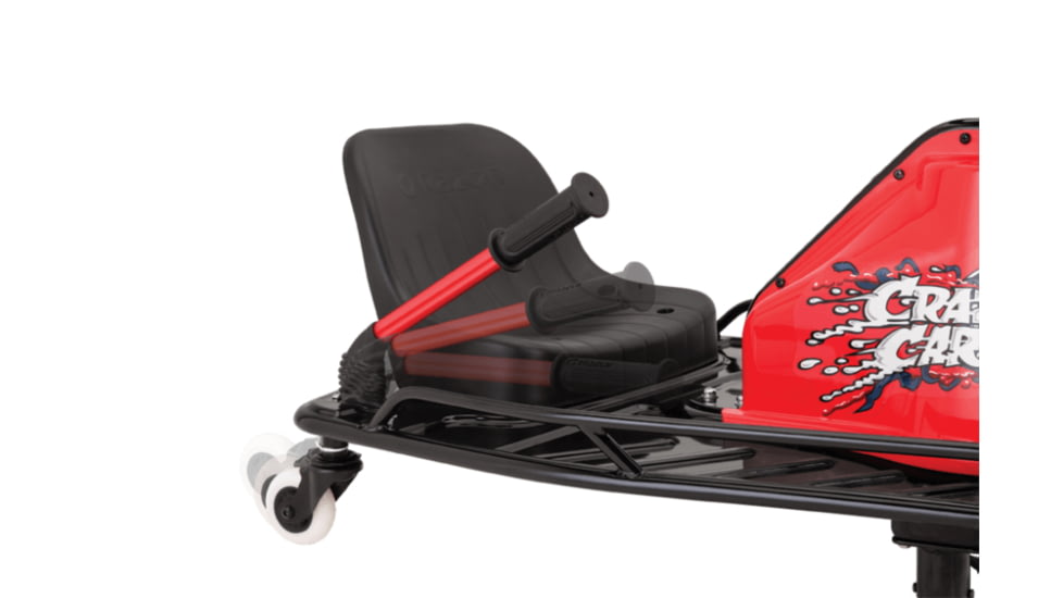Razor Crazy Cart, Black/Red, 25143497