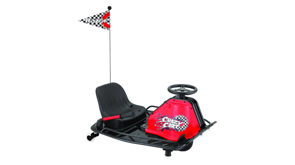Razor Crazy Cart, Black/Red, 25143497