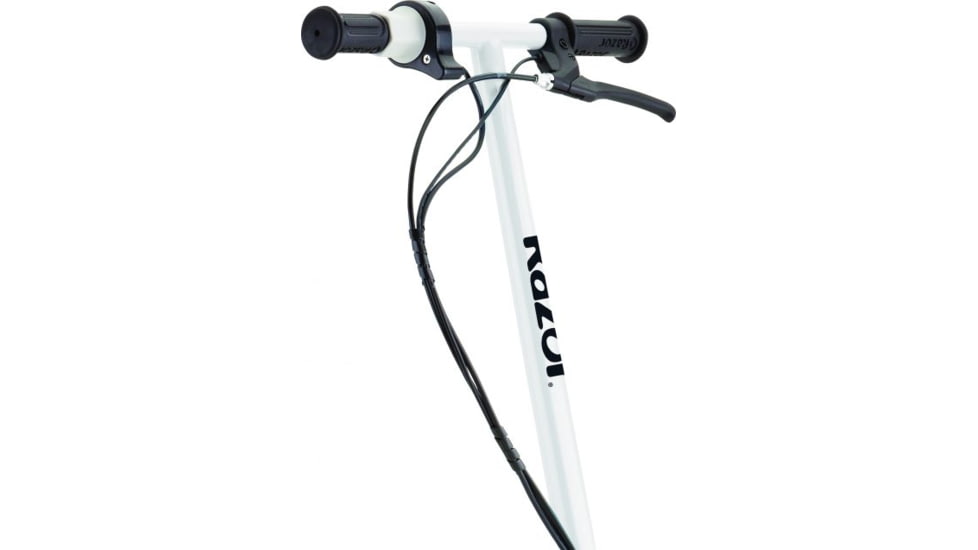 Razor E200S Seated Electric Scooter, White/Red, 13112788