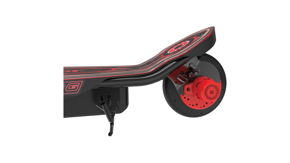 Razor Power Core E90 Glow Electric Scooter, Black/Red, 13112181
