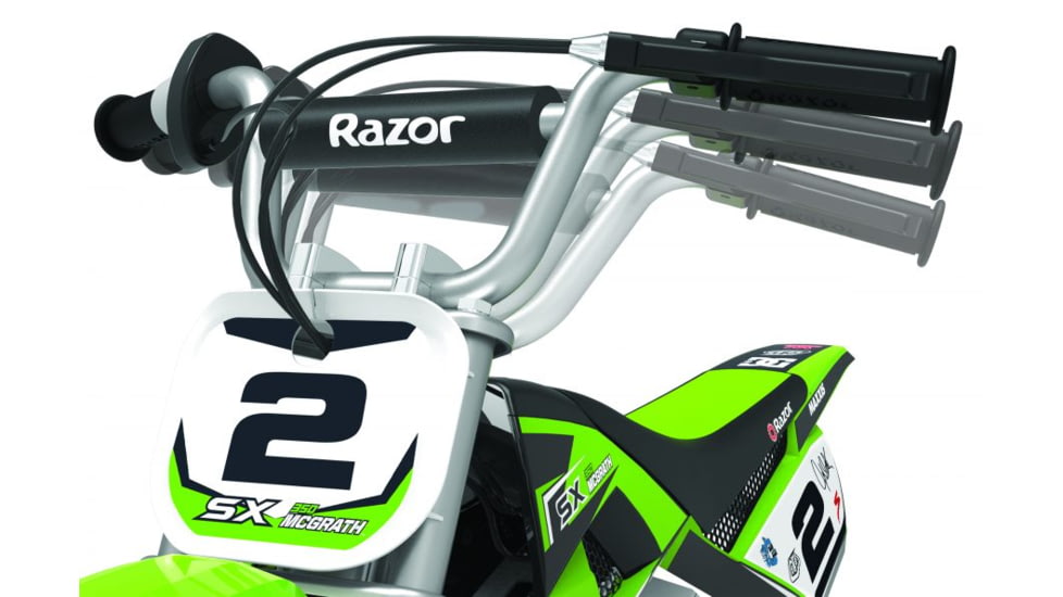 Razor SX350 Dirt Rocket McGrath Electric Bike, Green, 15128080