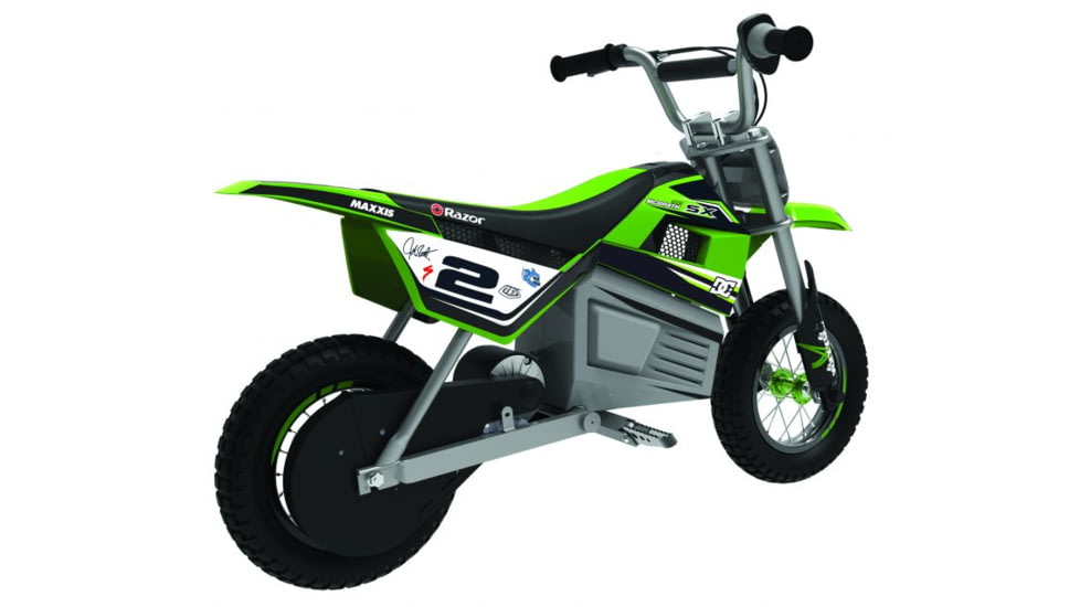 Razor SX350 Dirt Rocket McGrath Electric Bike, Green, 15128080
