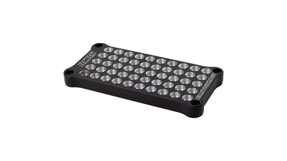 RCBS MatchMaster Multi-Cartridge Reloading Block, 6061-T6 Aluminum, Black, None, 9499