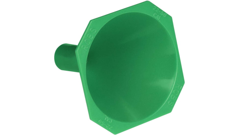 RCBS Powder Funnel, .22-.50 Cal, Green, 9087