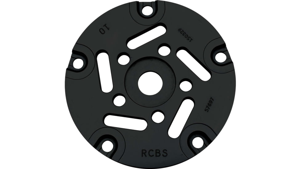 RCBS Pro Chucker 5 Shell Plate, Size 43, Black, 88941
