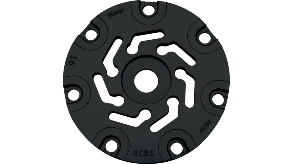 RCBS Pro Chucker 7 Shell Plate, Size 27, Black, 88965