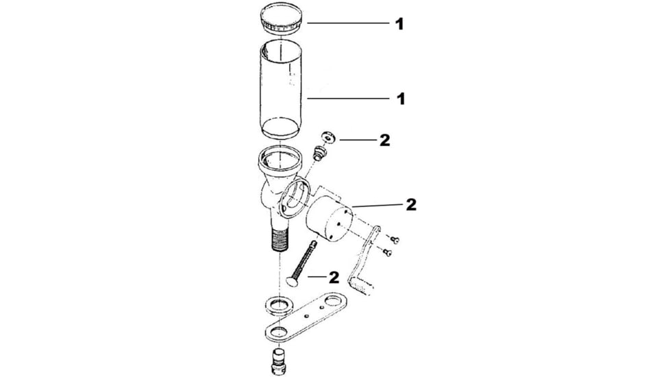 RCBS UPM II Hopper/Cap