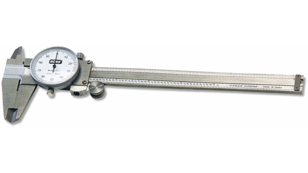 RCBS Stainless Steel Dial Caliper, 0-6in Caliper, 87305