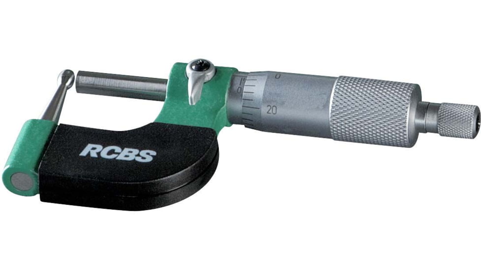 RCBS Vernier Ball Micrometer 0-1In, 87324
