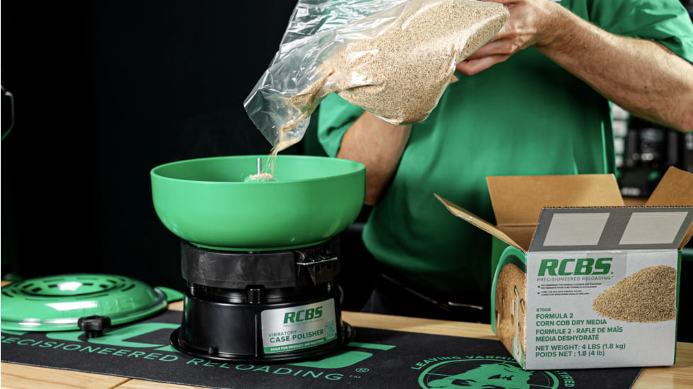 RCBS Vibratory Case Polisher QD 120V, Green, 87062