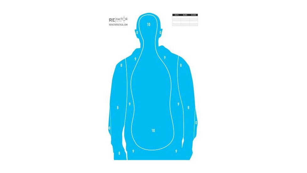 RE Factor Tactical Blue Man ShooterTarget RFTGTBM