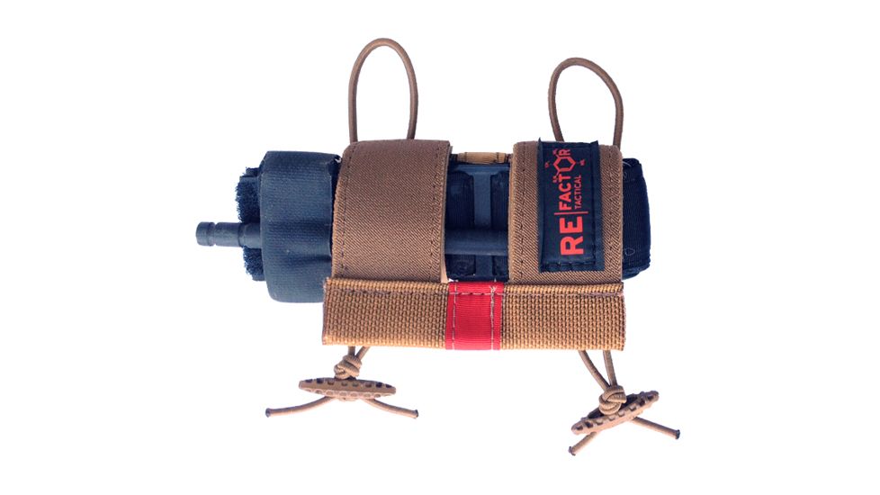 RE Factor Tactical Buttstock Tourniquet Holder, Tan RFTBTN