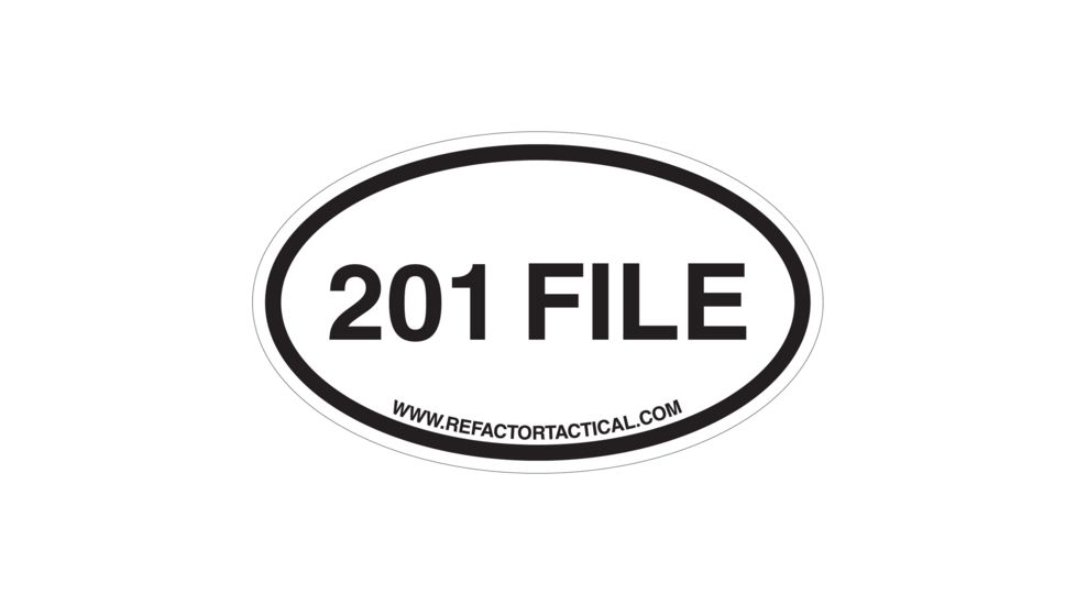 RE Factor Tactical Sticker - I Love Me - 201 File RFST201