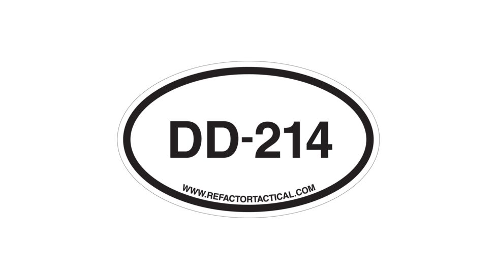 RE Factor Tactical Sticker - I Love Me - DD214 RFST214