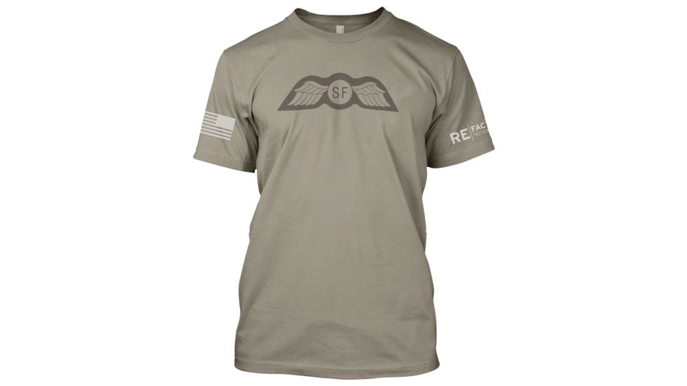 RE Factor Tactical T-Shirt, Jedburgh Teams, Leiutenant Green, Small RFTSJDSM