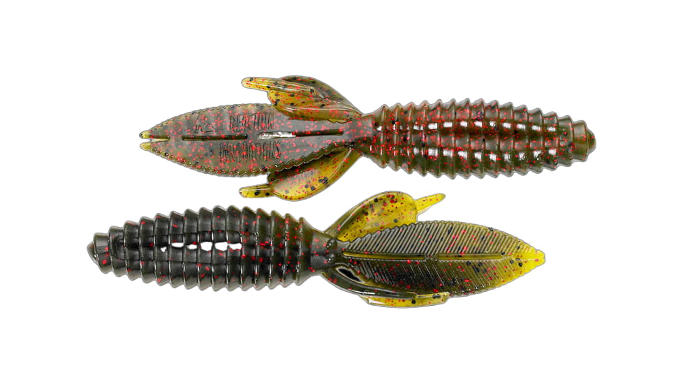 Reaction Innovations Double Wide Beaver Creature Bait, 6, 5.2in, California 420, DWB-008