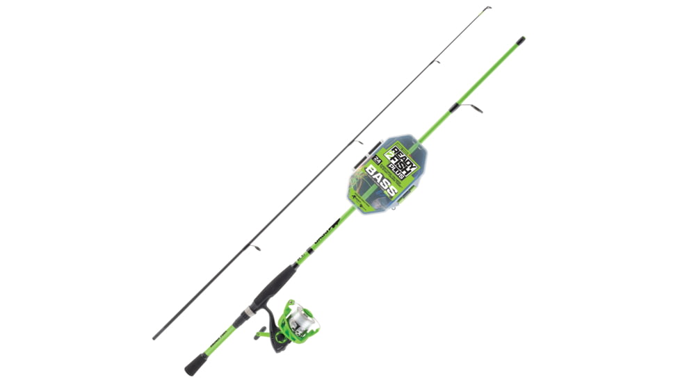 Ready 2 Fish R2F5 Bass Spinning Combo with Tackle Kit, R2F5-BASS-SP